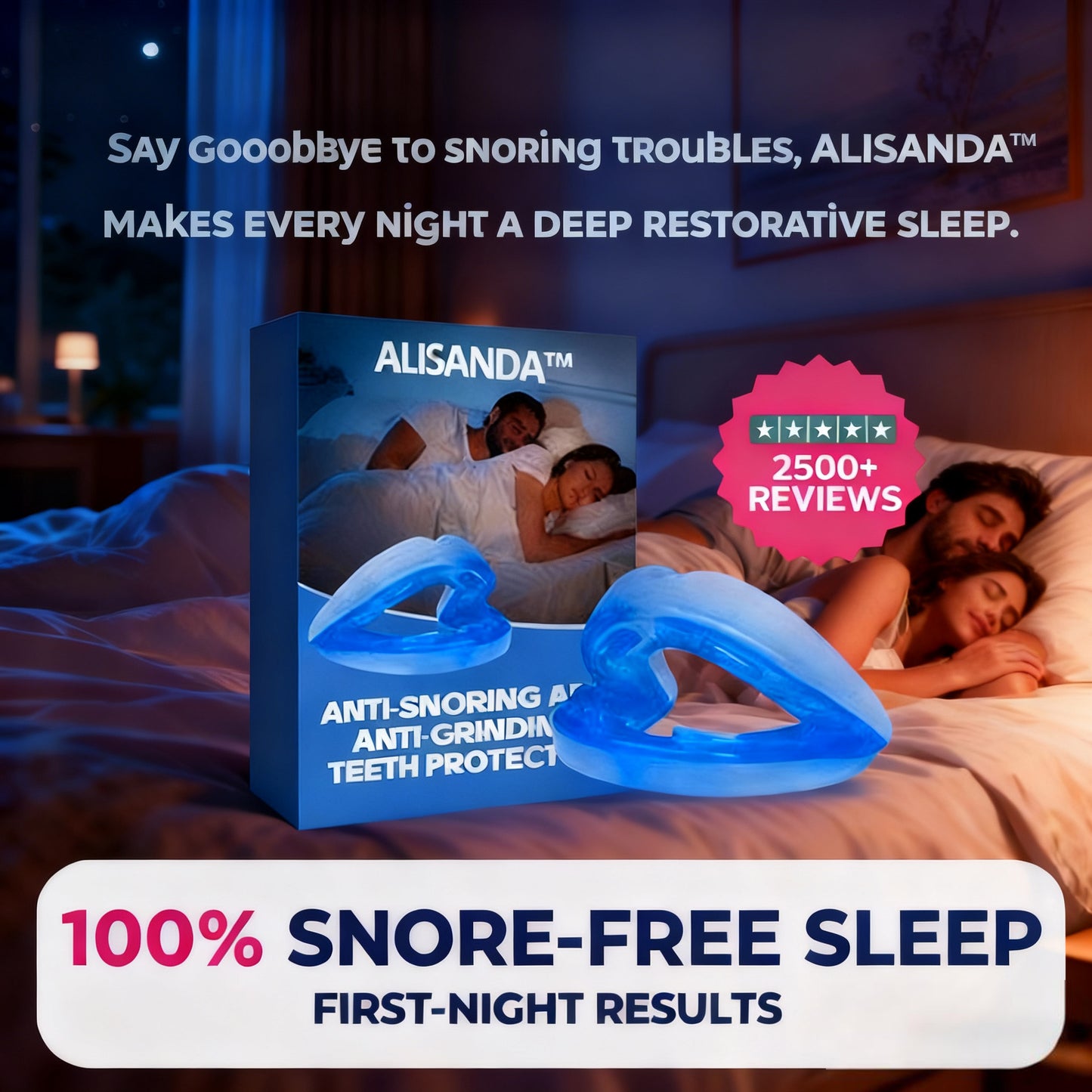 LAST DAY SALE 60% OFF⏰PerfectSleep Solution- Anti-Snoring & Anti-Grinding Teeth Protector