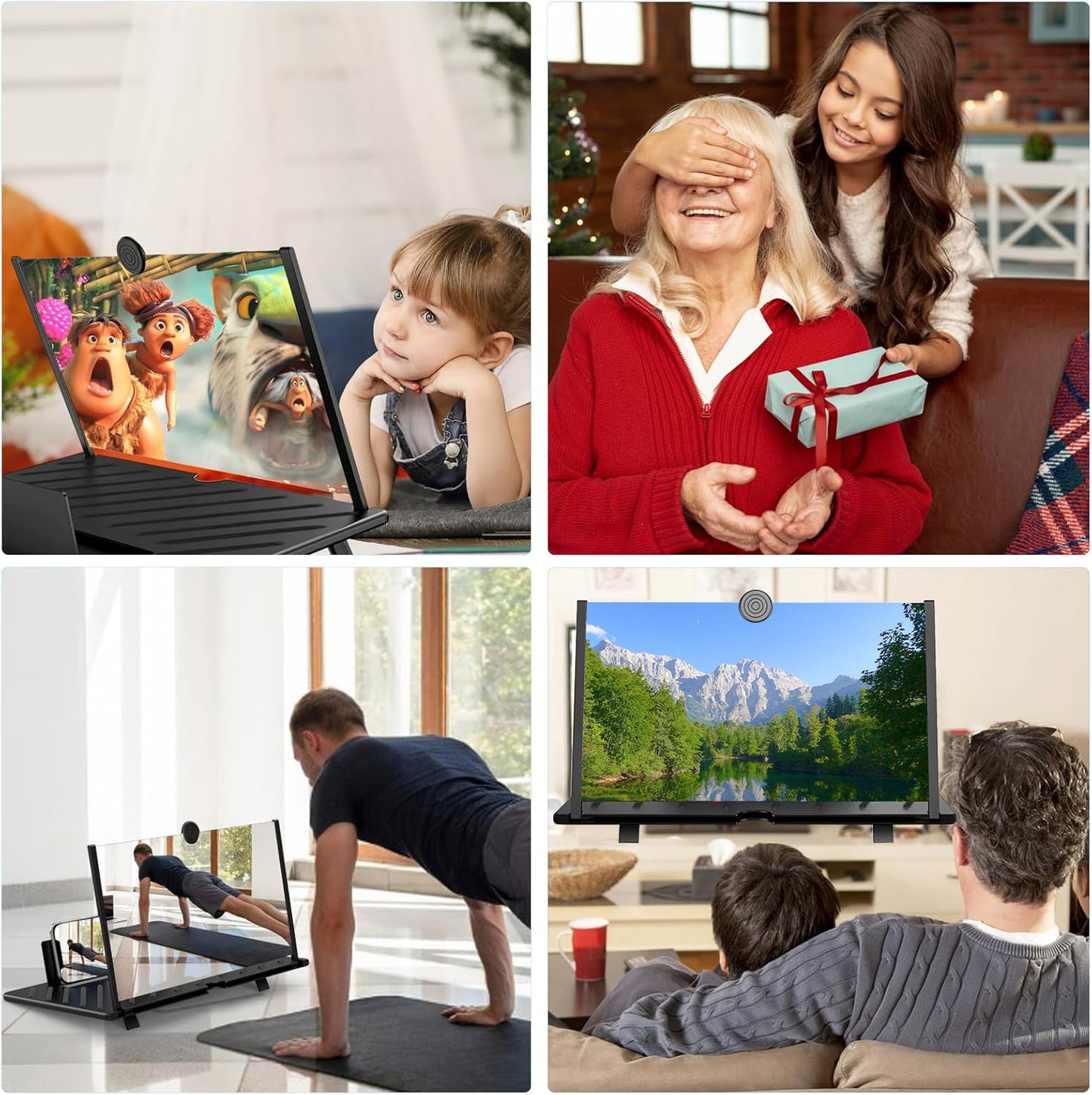 Ultra-HD Phone Screen Magnifier — Eye-Friendly, Full-Screen, and Perfect for Movie Nights!