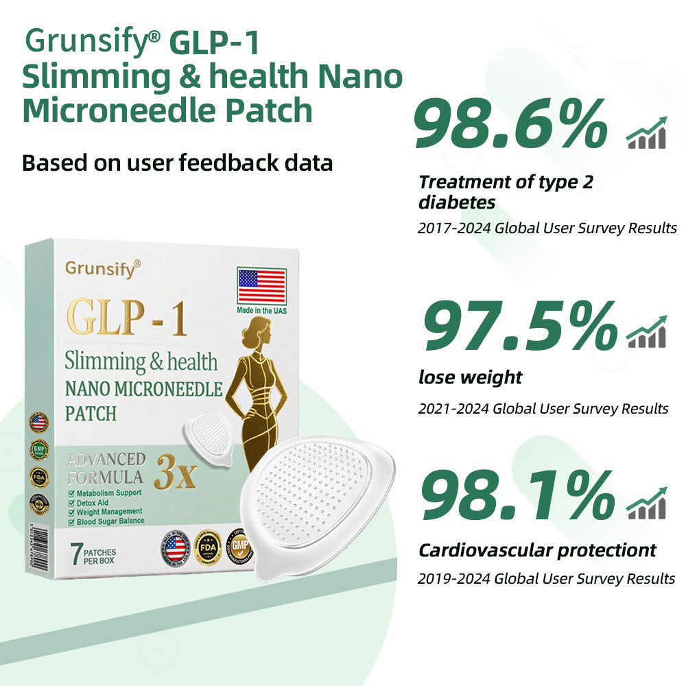 Grunsify® NIDDK-Tirzepatide Nano Microneedle Patch – FDA Certified Weight Loss Solution | 60% OFF Final Hours