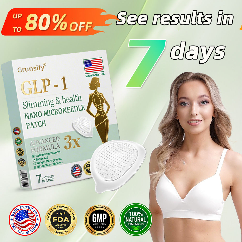 Grunsify® NIDDK-Tirzepatide Nano Microneedle Patch – FDA Certified Weight Loss Solution | 60% OFF Final Hours