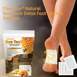 Cheemex® Natural Bee Toxin Foot Patches — Slim, Soothe & Feel Amazing (Free Oil Included!)