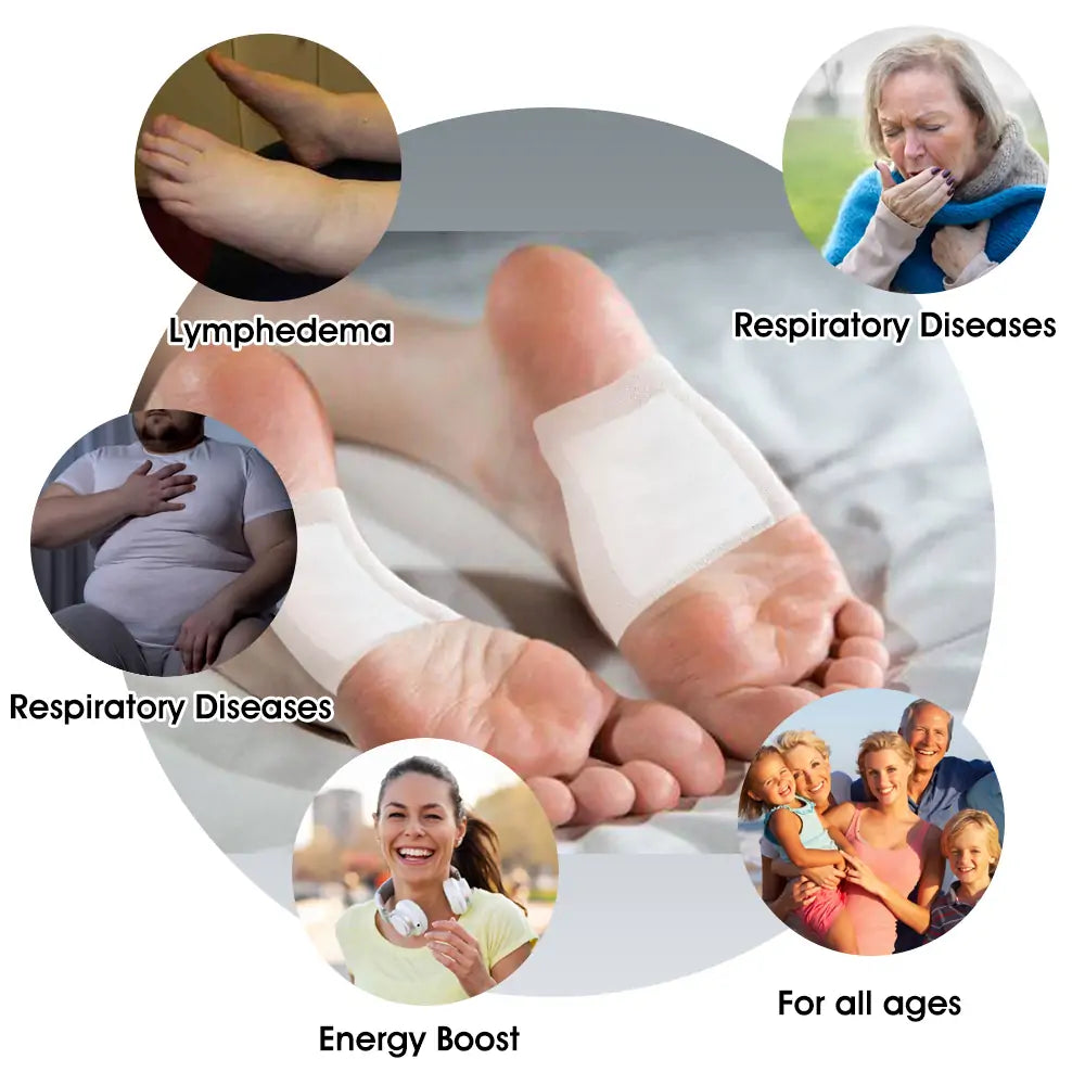 Cheemex® Natural Bee Toxin Foot Patches — Slim, Soothe & Feel Amazing (Free Oil Included!)