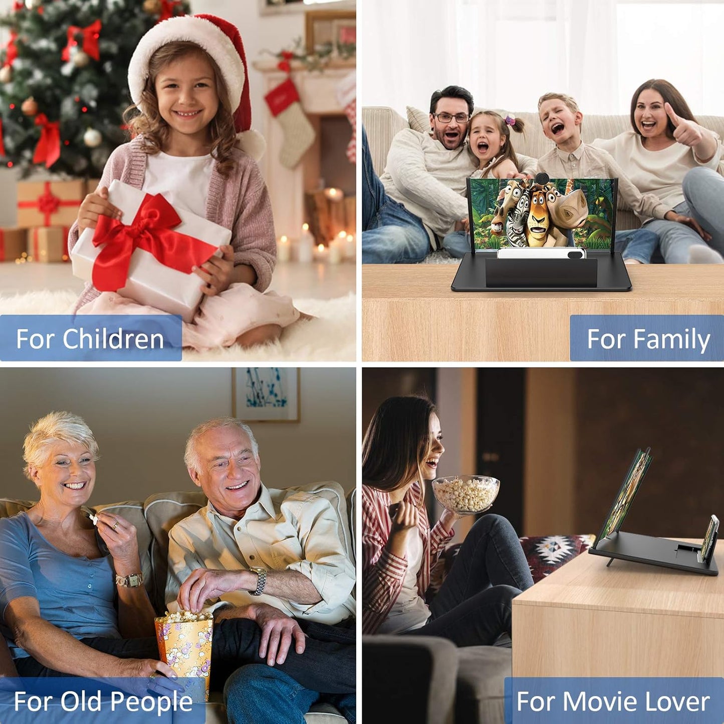 Ultra-HD Phone Screen Magnifier — Eye-Friendly, Full-Screen, and Perfect for Movie Nights!