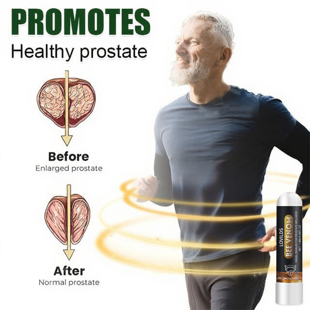 New Bee Boom Nasal Inhaler Supports Prostate Health Naturally 🐝