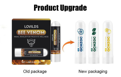 New Bee Boom Nasal Inhaler Supports Prostate Health Naturally 🐝